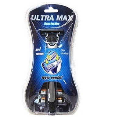 ULTRA MAX MEN 3-BLADE RAZOR 4+2 1CT